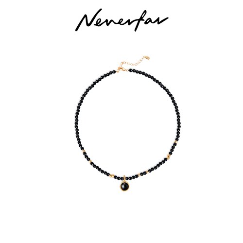 NEVERFAR黑玛瑙项链