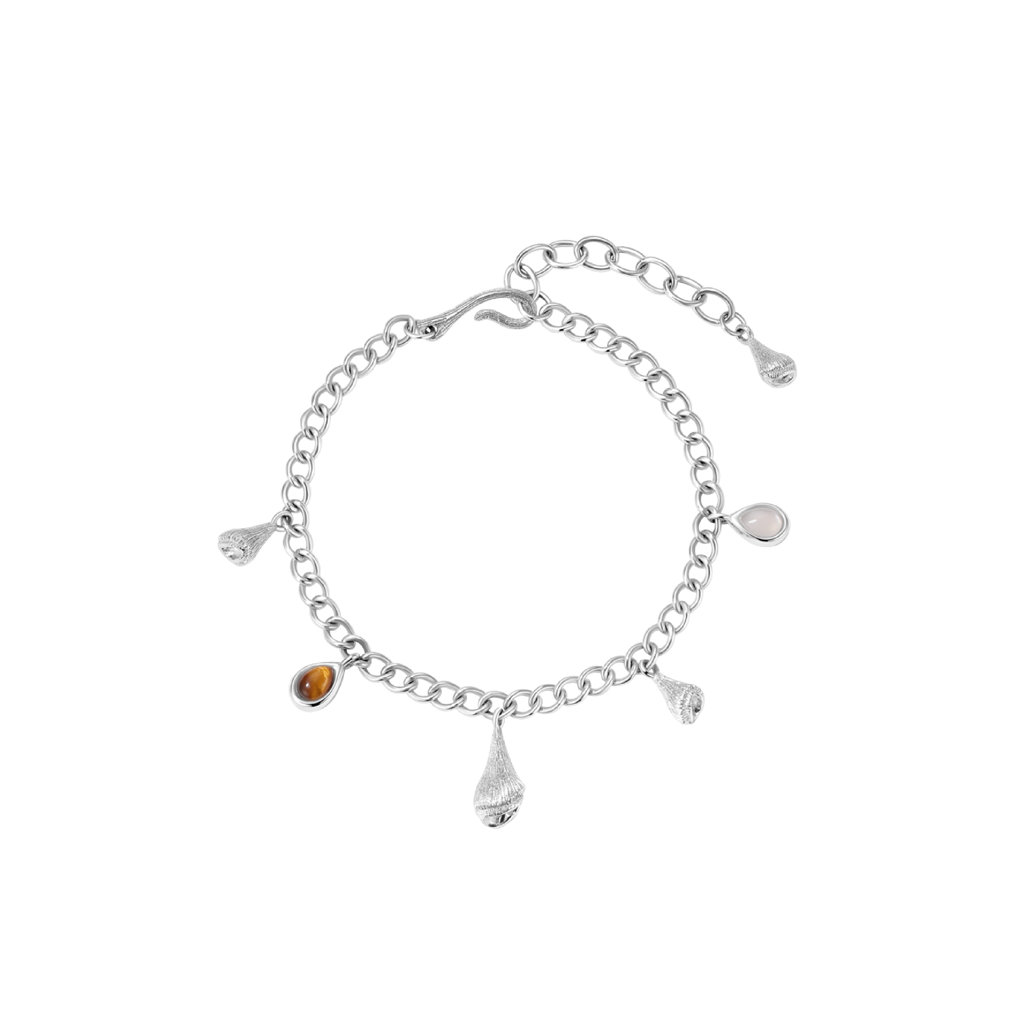 天然贝壳纹理清晰自然 精致百搭独特设计感