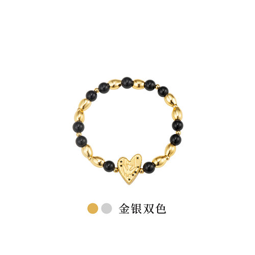 Neverfar飞鸟系列·心羽辑 CORDEALIS心翼·爱心飞鸟串珠手链女款