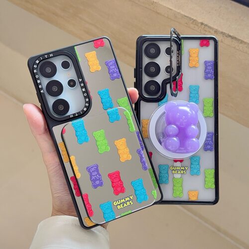 创意磁吸软糖小熊适用三星GalaxyS26Ultra手机壳S25EDGE/S24/S24FE可爱少女心S23+/23plus防摔S23Ultra保护套