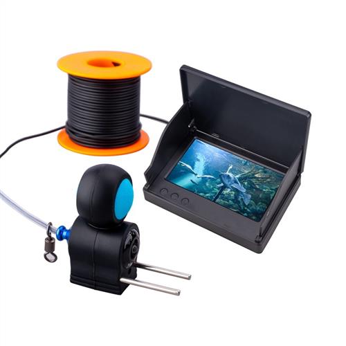 4.3寸5寸锚鱼可视钓鱼高清IPS屏1500亮度带电池8000mA 显示器2022