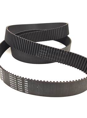 电梯门机同步带HTD 5M2110-25 2160-20展鹏门机传动皮带 电梯配件