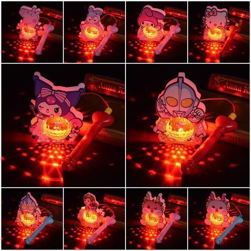 发光卡通手提音乐灯笼