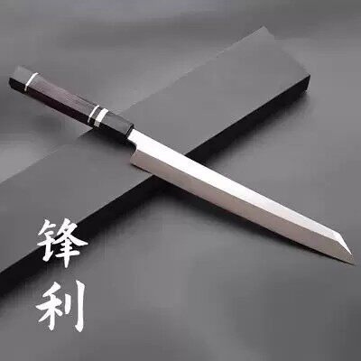 日本VG10刺身刀切付柳刃三文鱼专用鱼生刺身寿司日式料理主厨刀