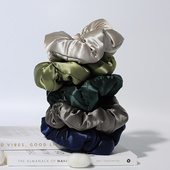 填充发圈 云桑 5厘米真丝枕头发圈 章小蕙加厚睡觉真丝发圈