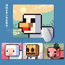 我的世界鼠标垫小号电脑滑鼠标垫男生锁边加厚游戏电竞垫周边女生