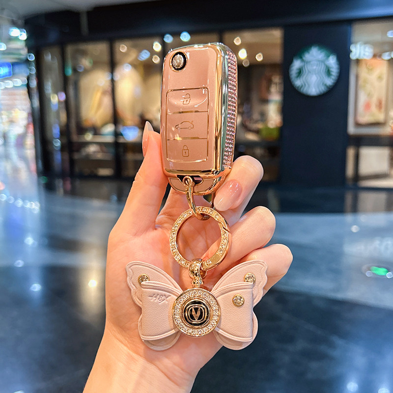 老款长安折叠车钥匙套耐磨耐脏图片