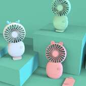 新款 usb充电风扇手持可爱口袋宿舍桌面迷你风扇 小风扇