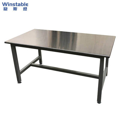 稳斯坦WST195不锈钢工作台工位桌实验室操作台工厂作业打包台(150