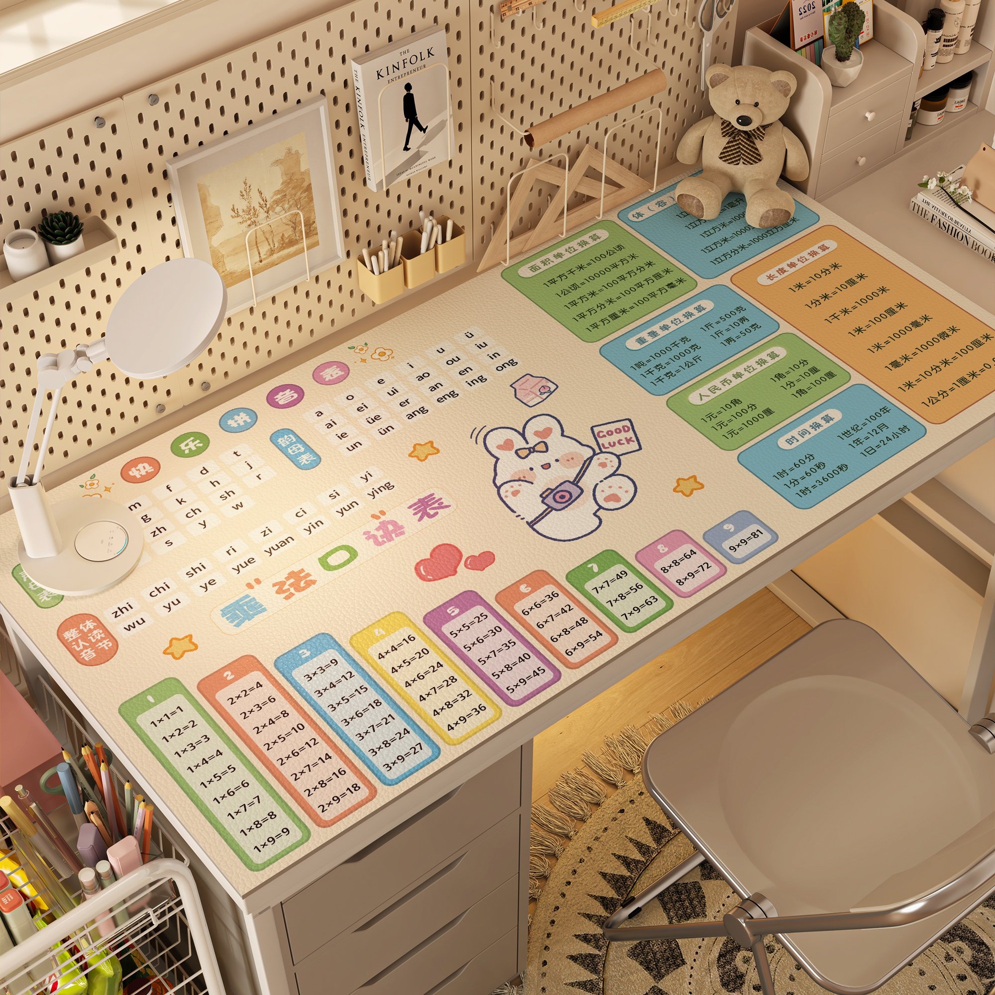 书桌垫儿童学生学习表书桌专用护眼桌面保护桌垫卡通耐脏环保无味,居家布艺,桌布,淘宝优惠券,粉丝福利购,淘宝优惠卷