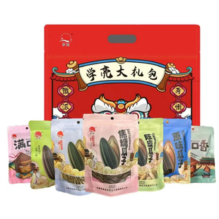 学亮瓜子大礼包徽派炒货寿县瓜子特产安徽淮南年货礼包组合装