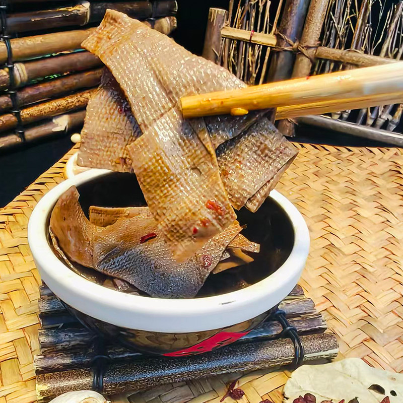 玛瑙泉香辣素毛肚脆千张豆制品香辣解馋休闲零食淮南特色美食