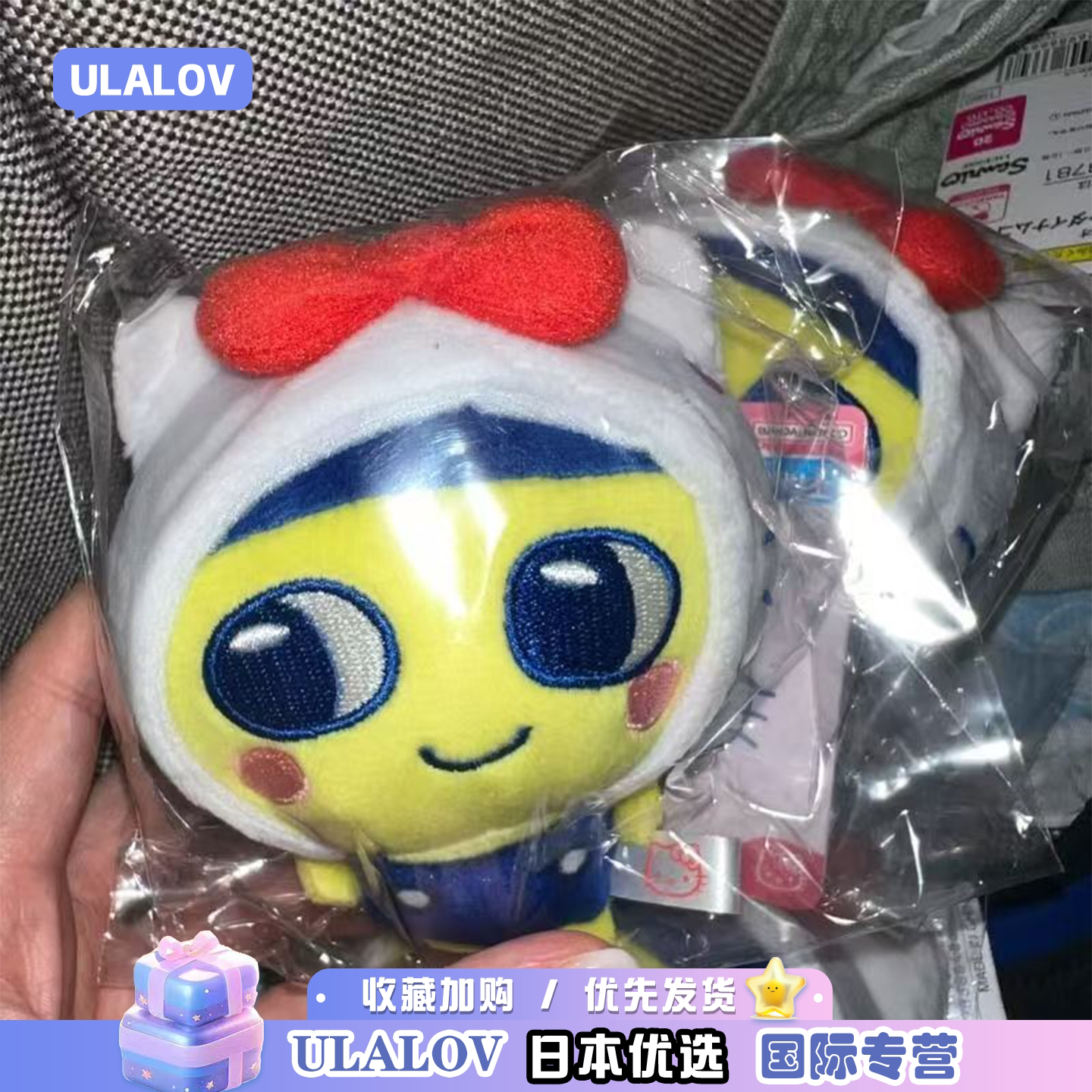 日本ULALOV拓麻歌子KItty麻美吉公仔挂件可爱卡通毛绒玩偶礼物
