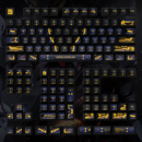 PIIFOX 报丧女妖 高达核动力PBT透明五面热升华透光客制化键盘帽