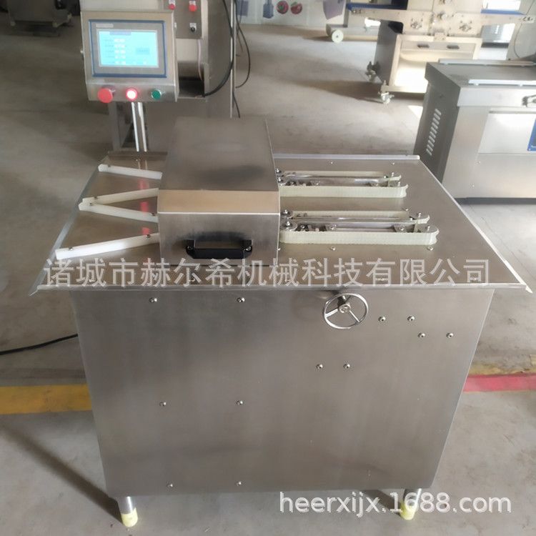 双条腊肠扎线机 扎线设备 全自动猪肉肠扎绳机 香肠机器厂家质保
