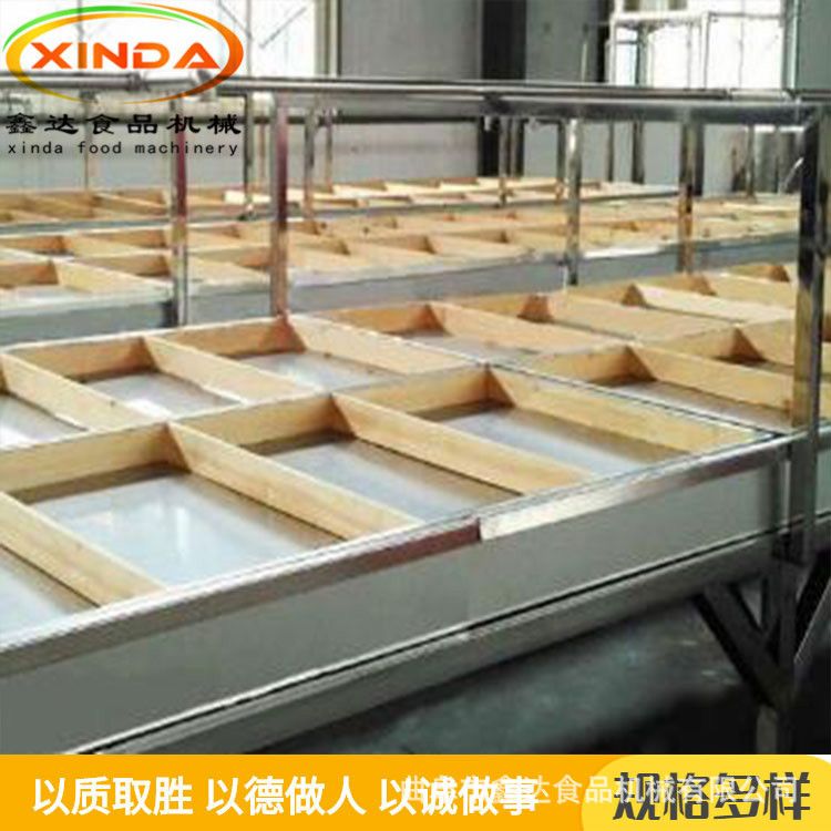 不锈钢腐竹机生产视频 半自动蒸汽加热腐竹机器 包教技术