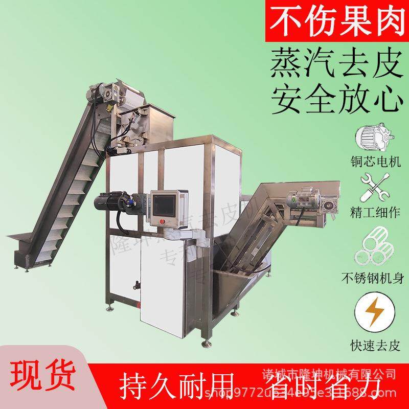 大型全自动黄桃去皮设备 多功能白桃葡萄蒸汽去皮机 西红柿烫皮机,清洗/食品/商业设备,休闲食品加工设备,淘宝优惠券,粉丝福利购,淘宝优惠卷