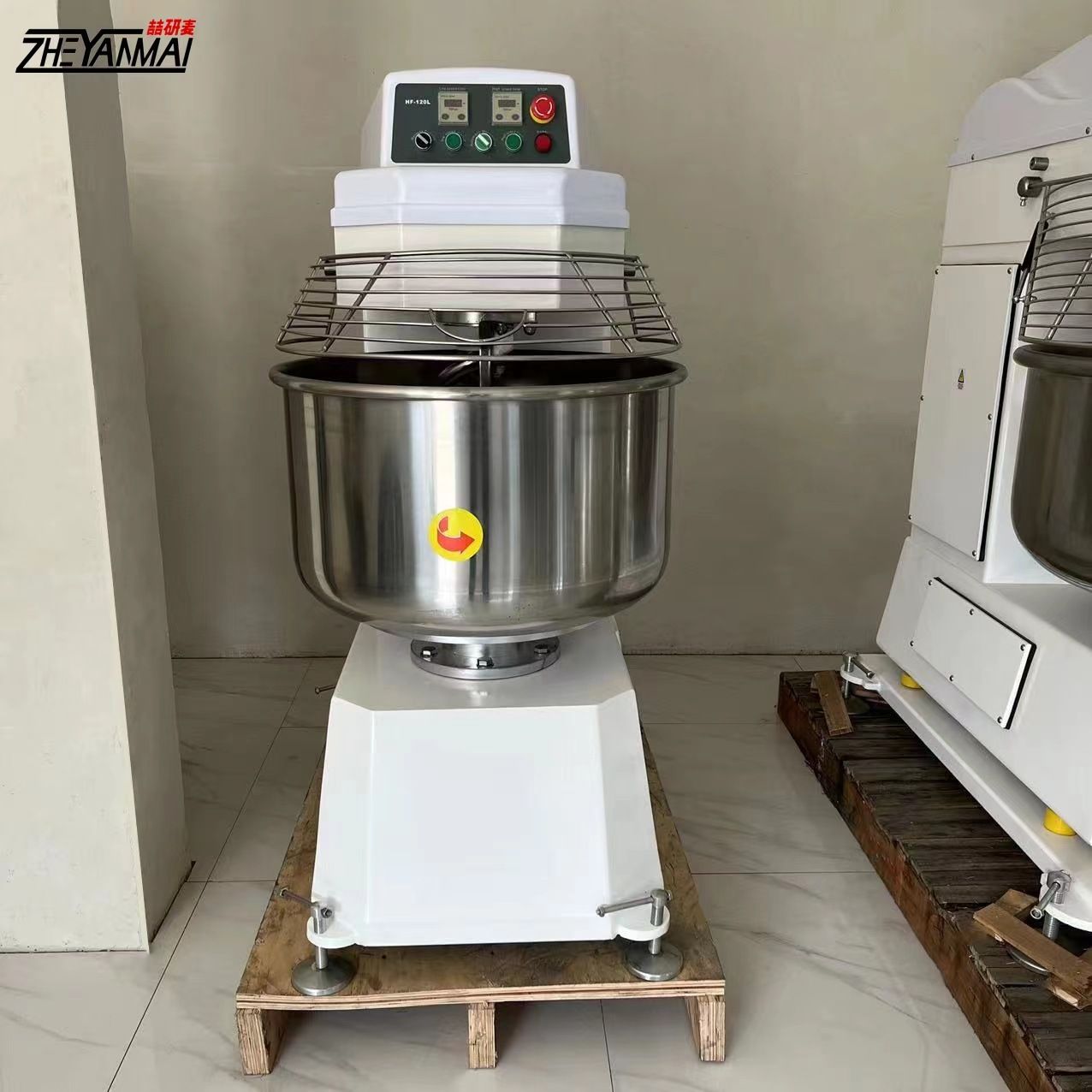 和面机商用120升搅面机 大型双速双动面团成型机 dough kneader