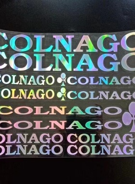自行车贴纸 梅花COLNAGO个性车架贴纸 公路车死飞车车架贴纸