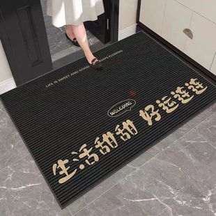 简约入户门地垫耐脏除尘玄关脚垫家用吸水耐磨进门地毯易打理门垫
