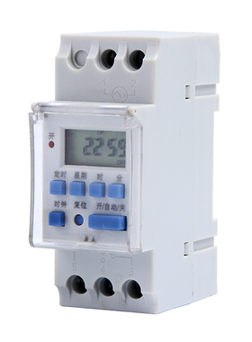 DHC15A小时控定时自动开关时间控制器导轨式配电箱微型精准时控器