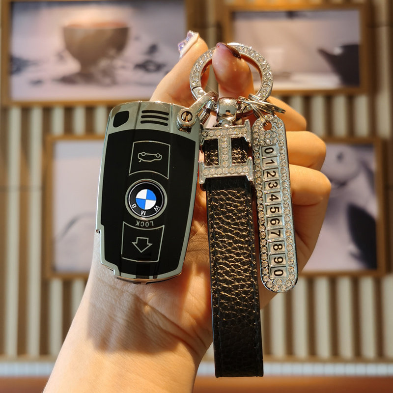 适用2008年09 10 11 12 13款宝马x1钥匙包X5X61系3系5系6系锁匙套