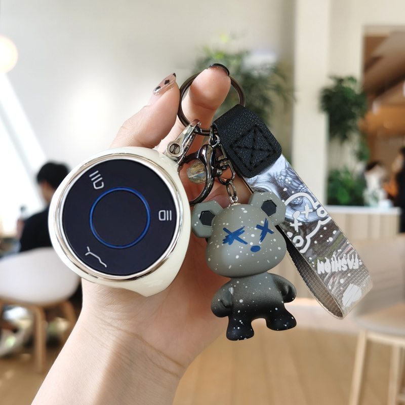 哪咤v汽车钥匙套专用2022款哪吒upro用品新能源女生U硅胶可爱22车