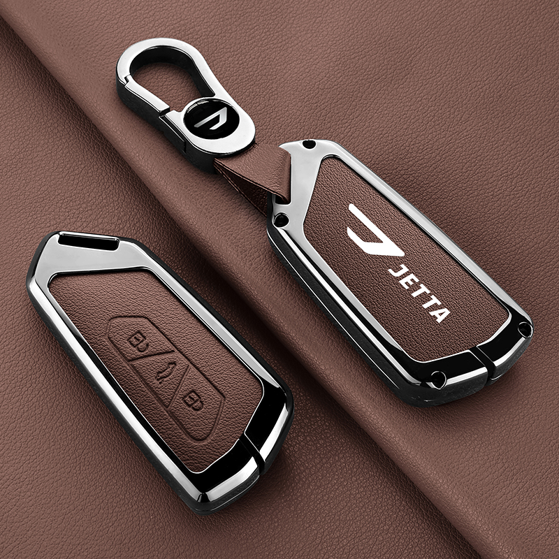 2026款捷达VS8钥匙套捷达vs8自动智行全能版至尊版车遥控金属包扣