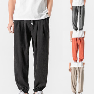 Pants Street Men's Pants Plus Size长裤街头男式束脚裤子加大码