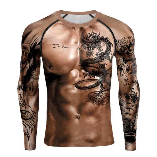Men's T-shirt shirt loose large street top衬衫宽松街头上衣