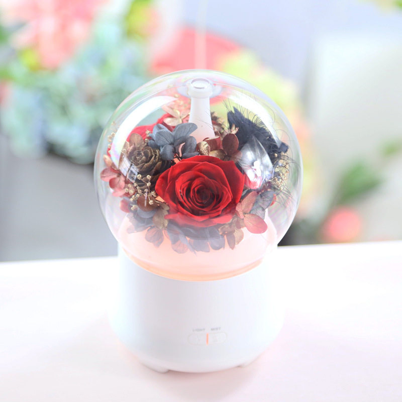永生花空气加湿器Diy礼盒材料包