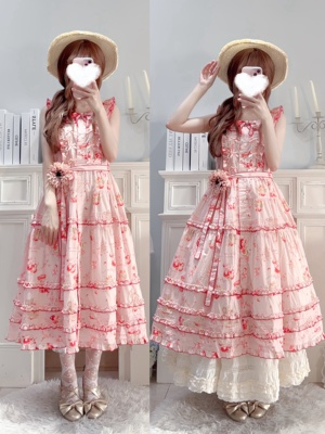 尾款，小熊蜜酿饯优雅连衣裙Lolita段段