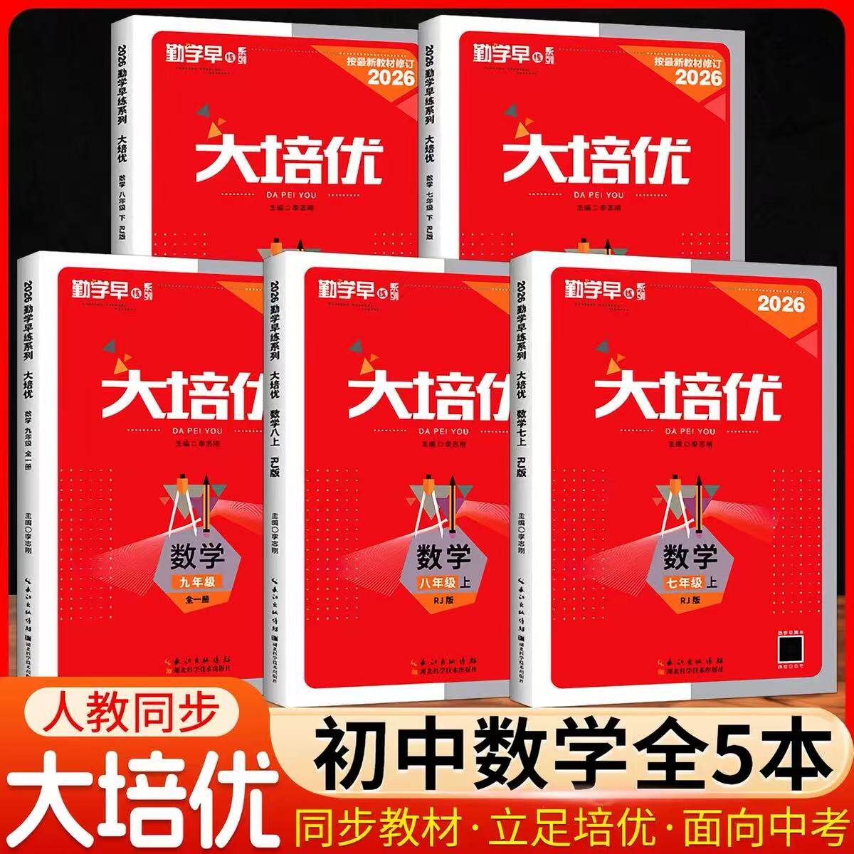 2026版勤学早大培优789七八九年级上下册数学人教版RJ 勤学早课时导练初中数学压轴题专项训练同步培优练习册附参考答案