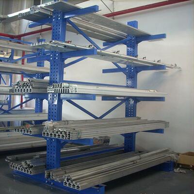 重型仓储悬超臂式重材料置放架货架库强承重型仓铝型材钢管悬臂架