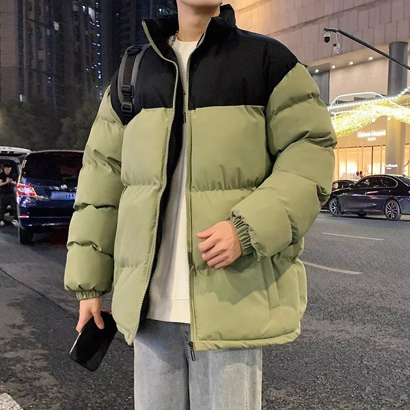 新款羽绒棉服短款加厚情侣款面包服宽松休闲冬装棉袄外套个性棉衣