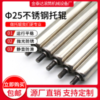 不銹鋼滾軸托輥可定制流水線