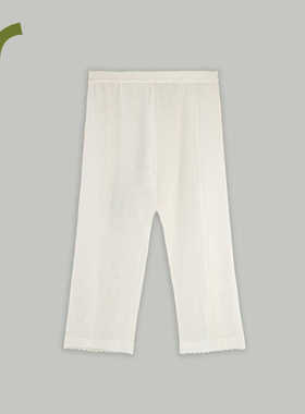 ArborTree 100%桑蚕丝婴童春秋季针织长裤 轻薄透气 柔软亲肤