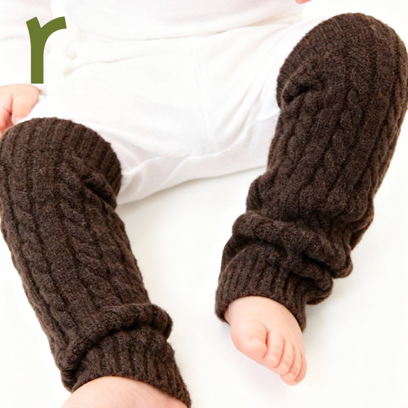 宝宝冬季牦牛绒堆堆袜脚套