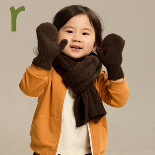 ArborTree 30%牦牛绒＋70%美利奴羊毛宝宝秋冬保暖包指手套(手洗)