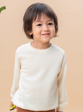 ArborTree 暖冬 羊绒羊毛宝宝秋冬套头毛衣上衣 保暖厚实吸湿排汗