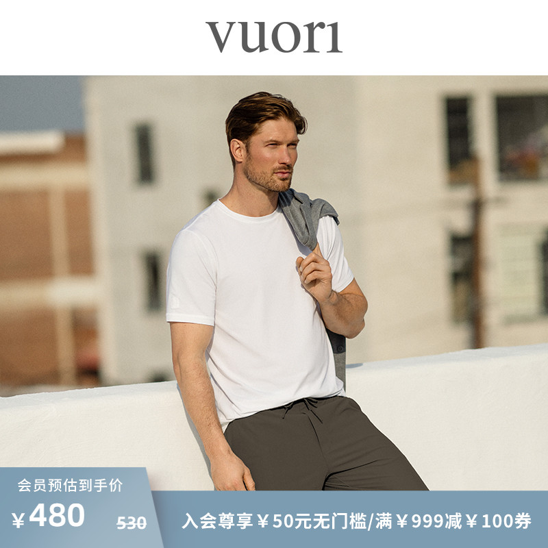 Vuori秋季新款男式T恤衫