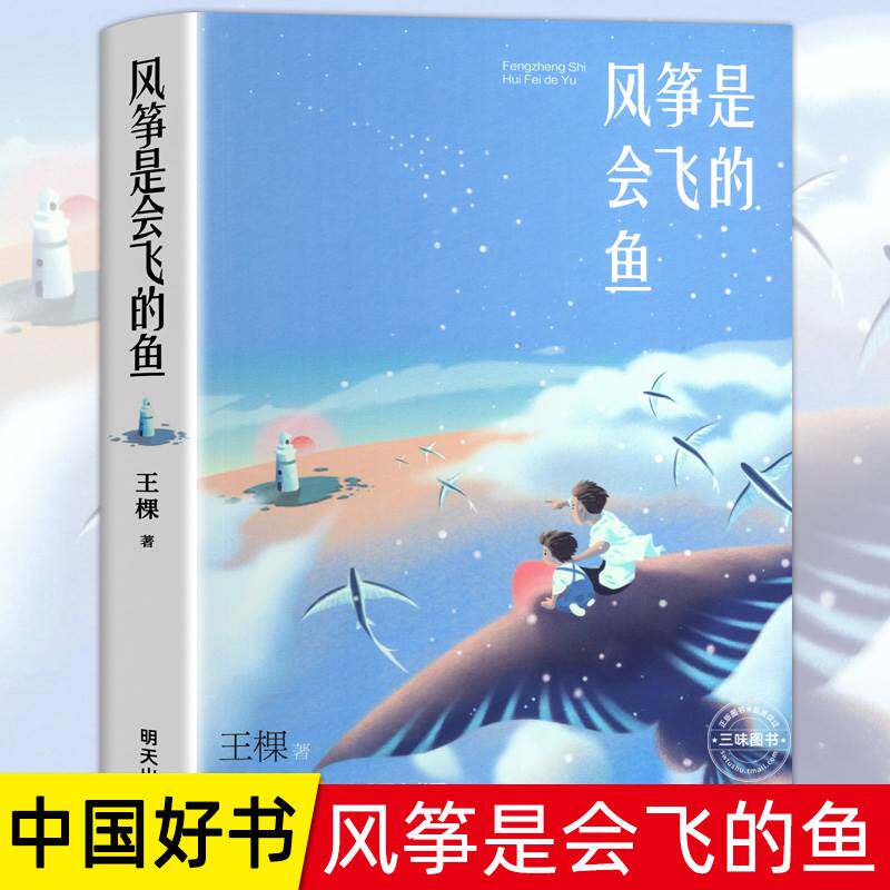 正版风筝是会飞的鱼王棵著 三四五六年级小学生课外阅读书籍 6-12岁儿童读物小学生暑假寒假读经典书目初中生青少年成长励志故事书图片