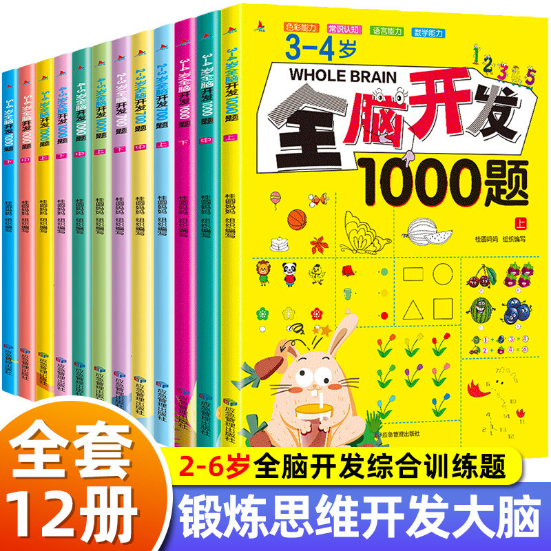 全12册脑开发思维逻辑训练