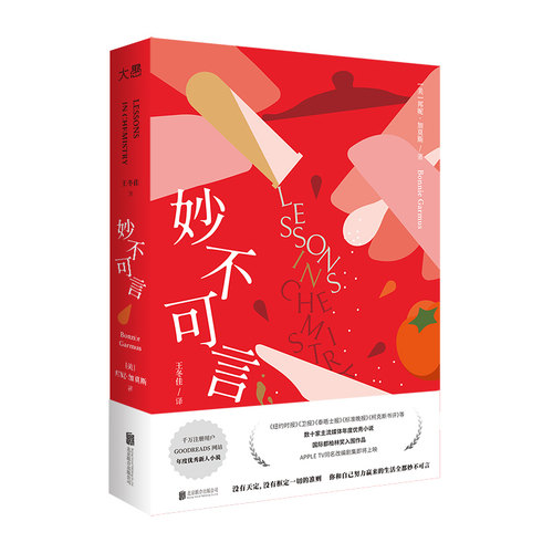 妙不可言 女性题材成长励志当代长篇小说畅销外国文学书籍 妙不可言Lessons in Chemistry邦尼加莫斯豆瓣年度优秀新人小说都柏林奖