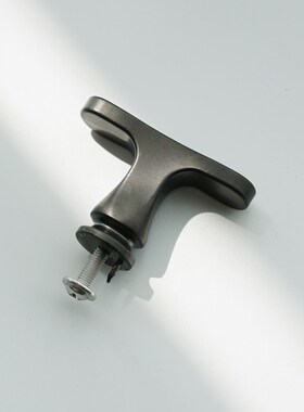 精选Atelier Arctic 复古黑色银色柜门拉手小众橱柜衣柜把手极简