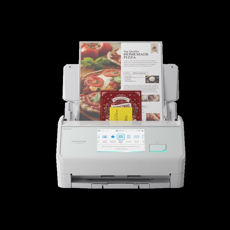 理光ix2500扫描仪高清高速快速连续全自动双面批量自动进纸A4彩色