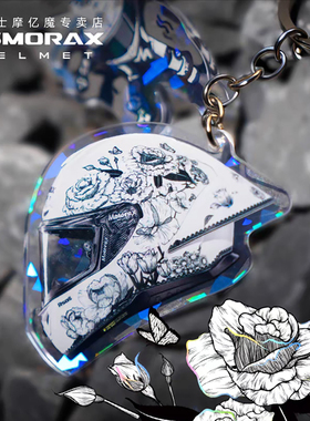 RSMORAX摩雷士周边钥匙扣百花齐放酷迪熊法诺蝴蝶结M标