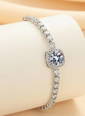 韩版气质方包手链女可抽拉小巧精