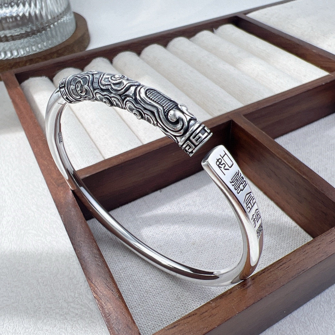 新款如意祥云金箍棒手镯送朋友礼品男女款镯子礼物