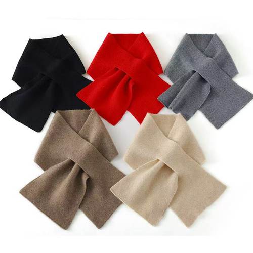 保暖简约百搭护颈围脖护颈围巾女